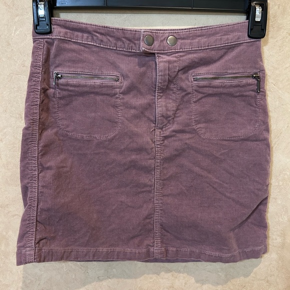 Purple Corduroy Mini Skirt Mossimo size 00 - Picture 1 of 4